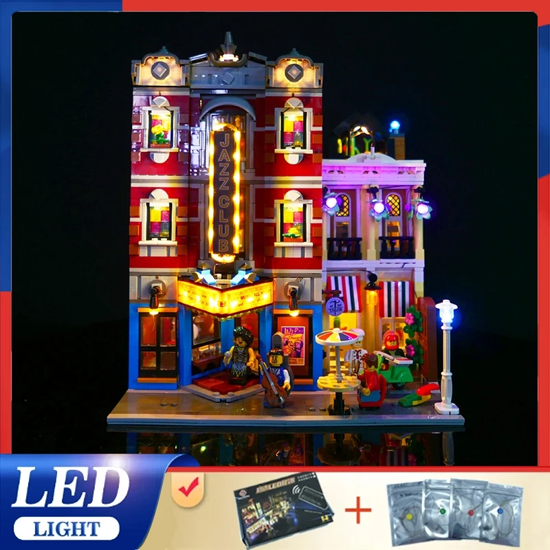 Diy LED Light Kit For LEGO 10312 Jazz Club & Pizzeria